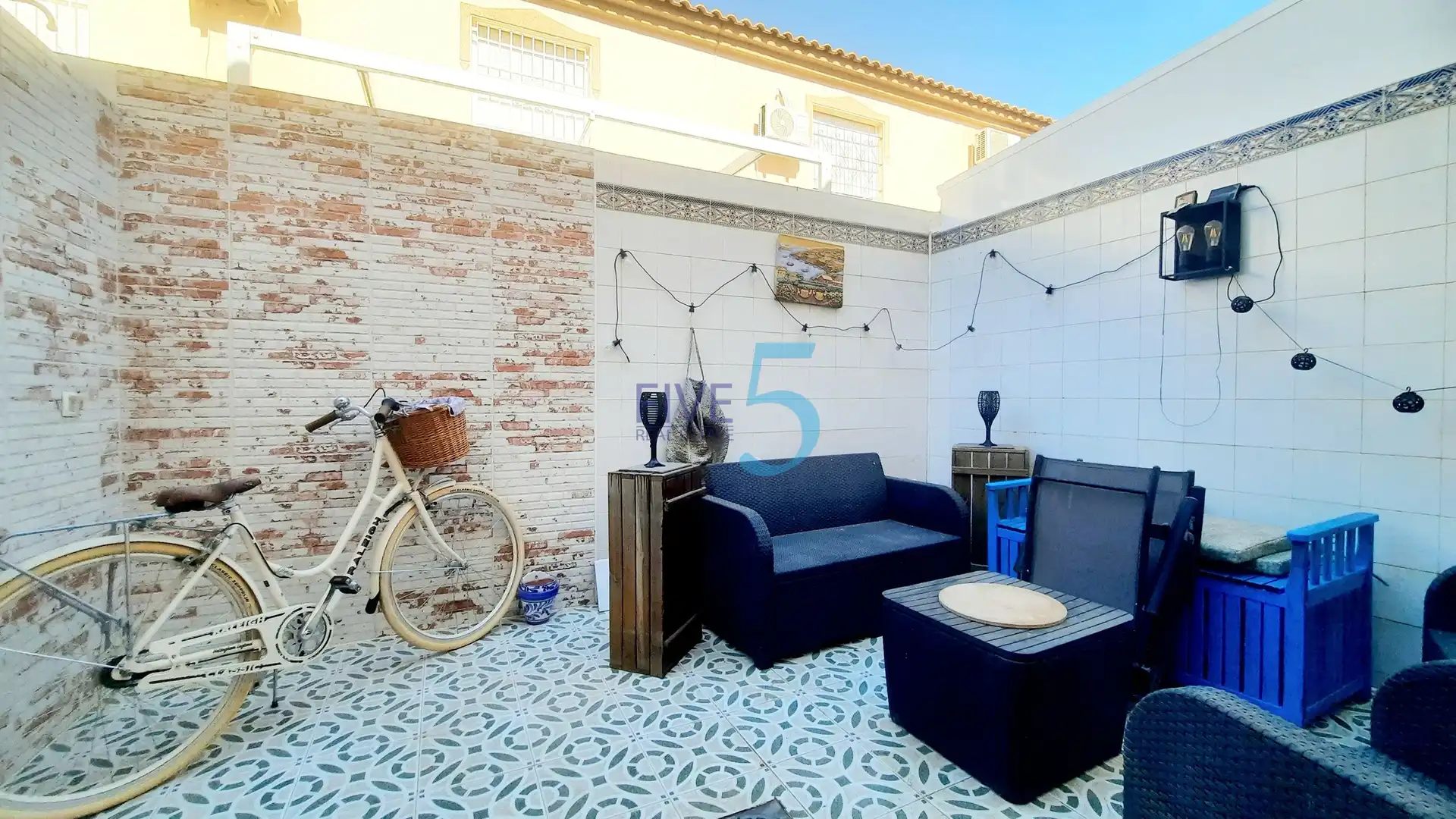 Terrassa de Casa adosada en venda en Los Alcázares amb Aire condicionat, Calefacció i Terrassa