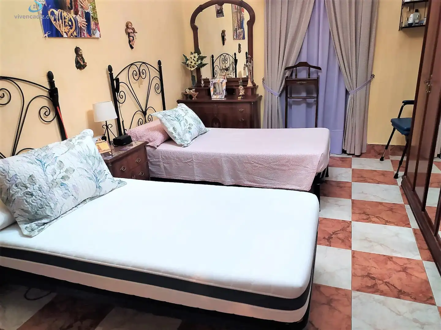 Bedroom of Houses for sale in Cádiz  with Air Conditioner, Terrace and Storage room