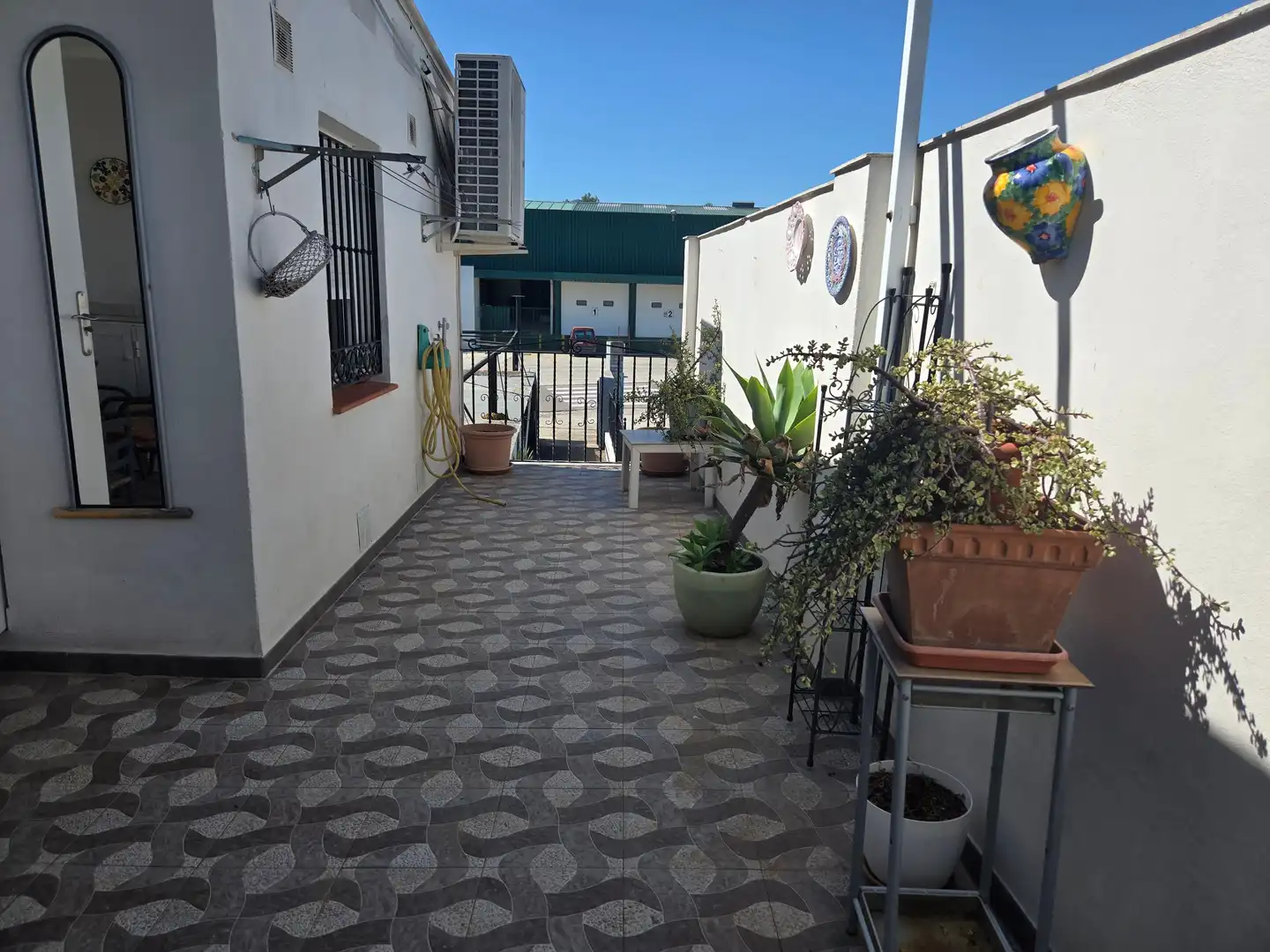 Terraza de Finca rústica en venta en Barxeta con Aire acondicionado, Jardín privado y Terraza