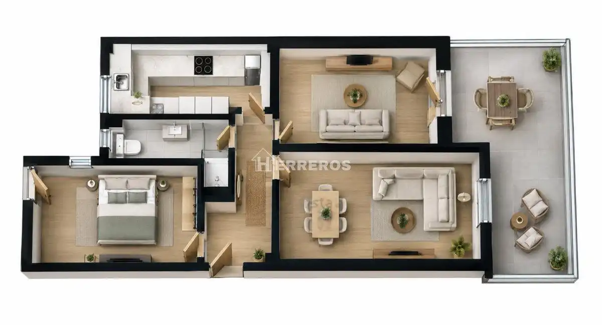Appartement compact avec ascenseur à vendre à avda. de colon, imagen 6