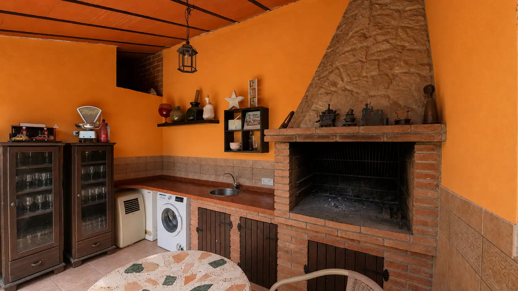Cocina de Casa o chalet en venta en Cunit con Aire acondicionado, Calefacción y Jardín privado