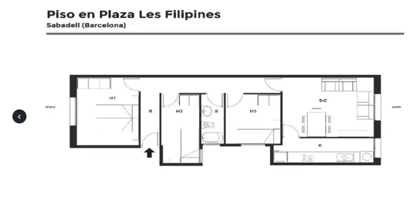 Flat for sale in de les Filipines, imagen 16
