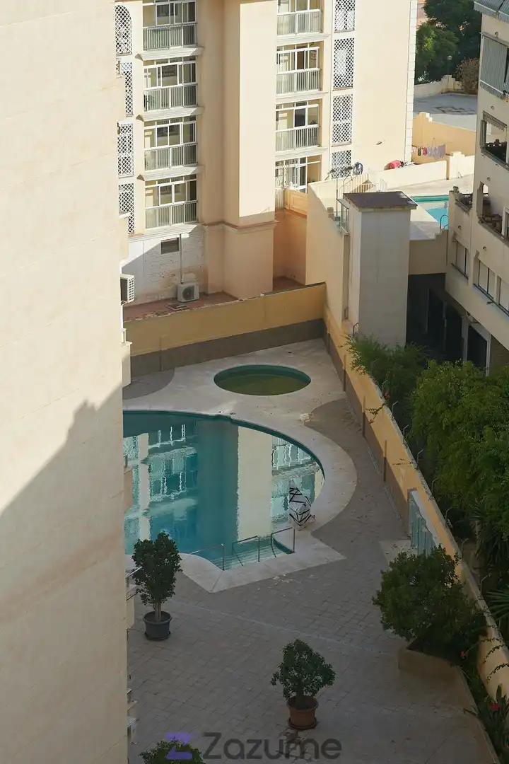 Piscina de Estudio de alquiler en Torremolinos con Aire acondicionado, Amueblado y Lavadora