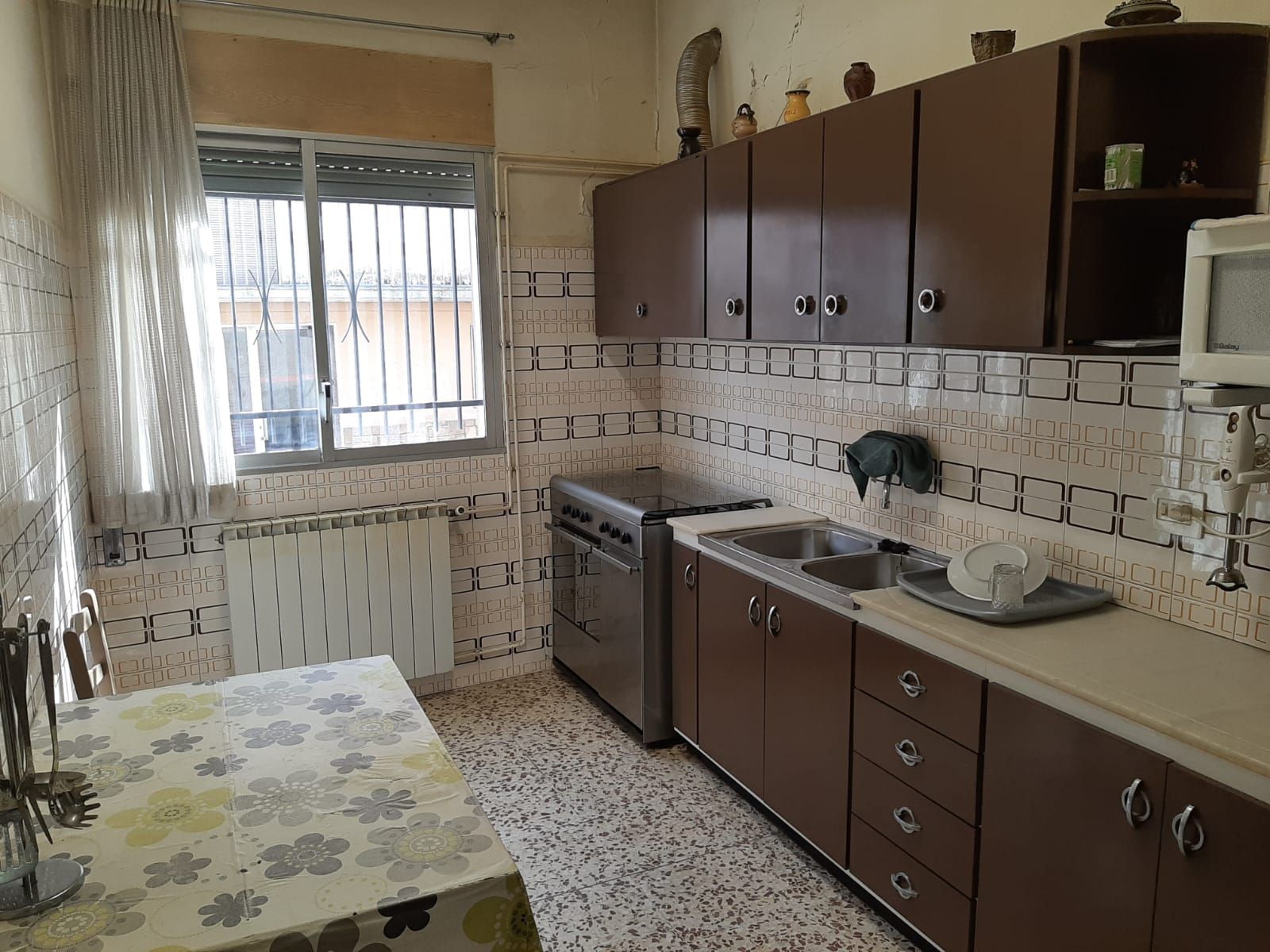 Kitchen of Single-family semi-detached for sale in Linyola  with Heating, Terrace and Furnished
