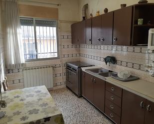 Kitchen of Single-family semi-detached for sale in Linyola  with Heating, Terrace and Furnished