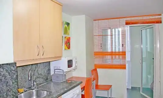 Kitchen of Apartments for rent in Villajoyosa / La Vila Joiosa  with Air Conditioner, Heating and Terrace