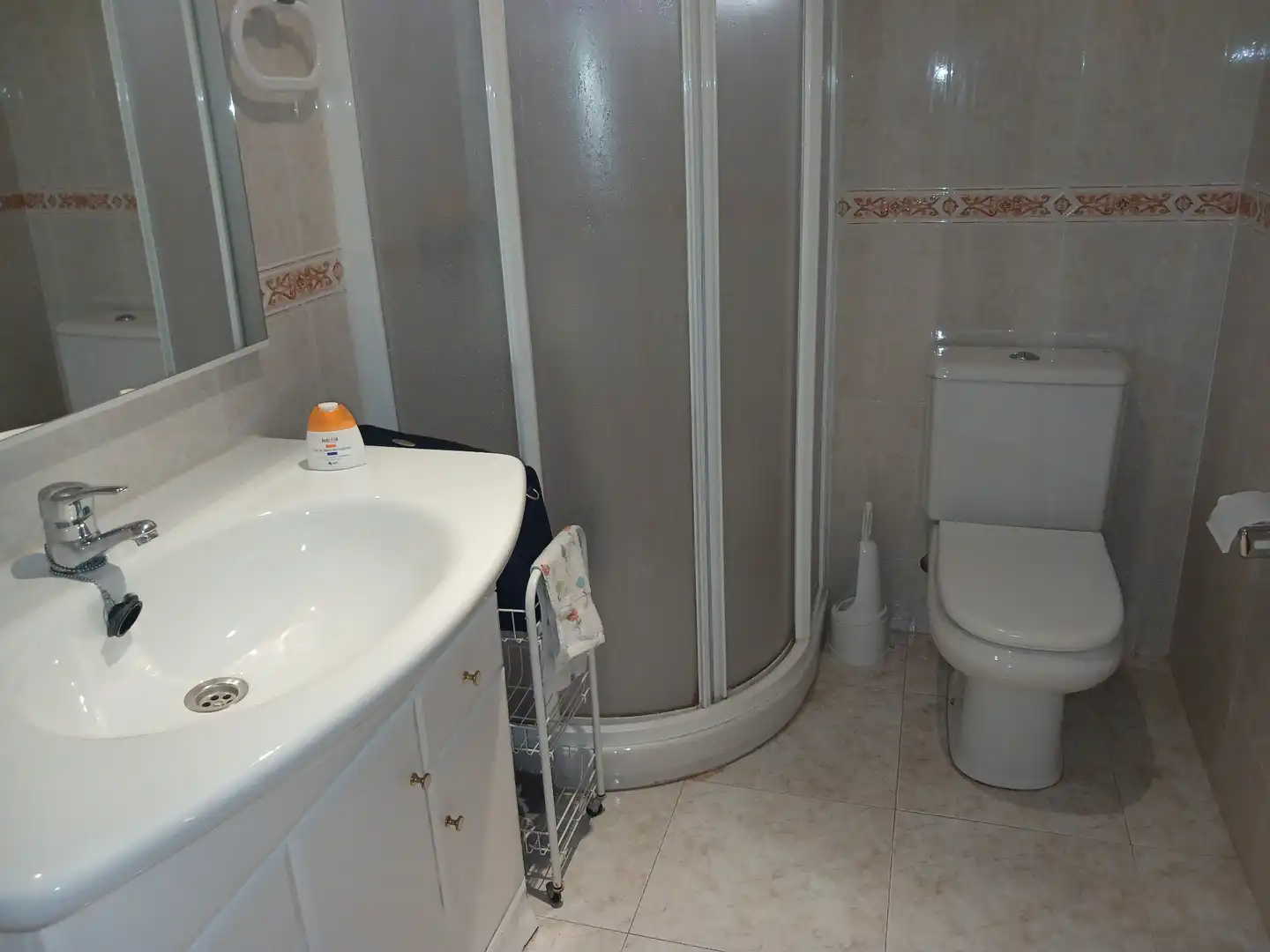 Badezimmer von Wohnungen zum Verkauf in Moncofa mit Heizung, Terrasse und Möbliert
