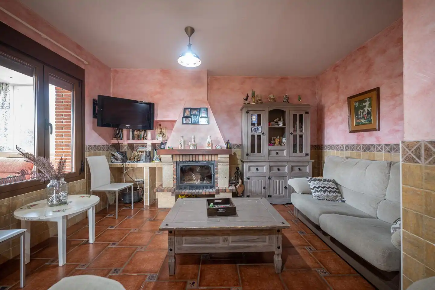Sala de estar de Casa o chalet en venta en Ávila con Calefacción, Jardín privado y Terraza