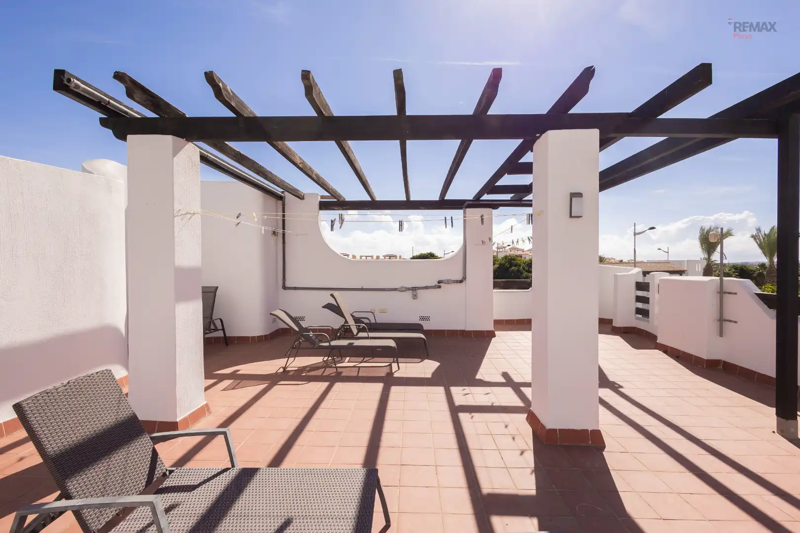 Terraza de Casa o chalet en venta en Las Salinas