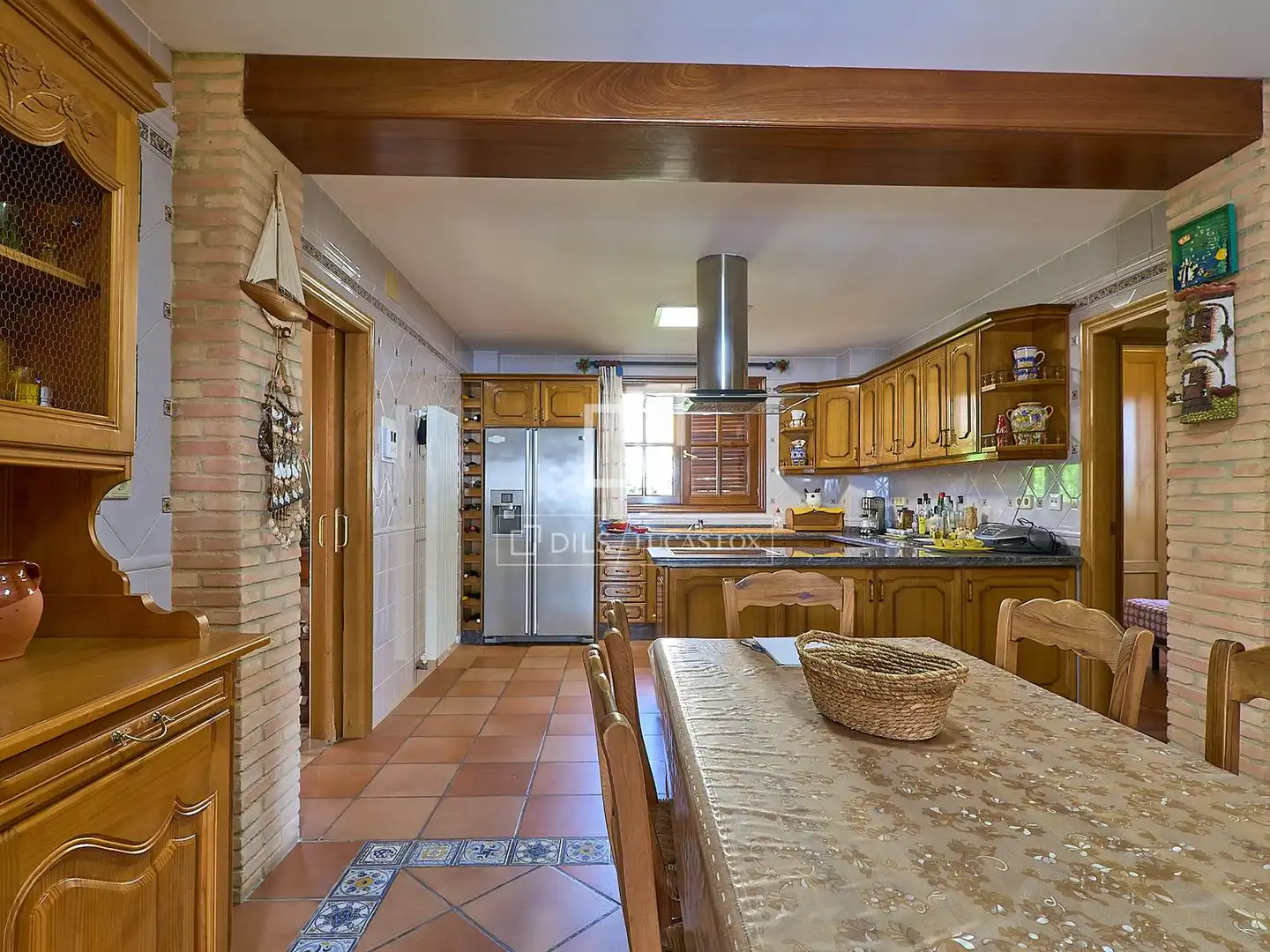 Cocina de Casa o chalet en venta en Cullera con Aire acondicionado, Calefacción y Jardín privado