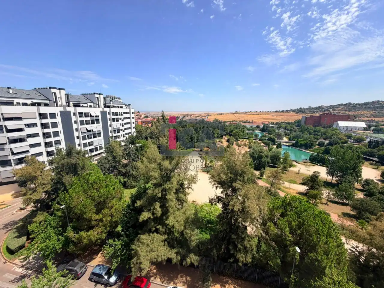 Vista exterior de Àtic en venda en Cáceres amb Aire condicionat, Calefacció i Terrassa