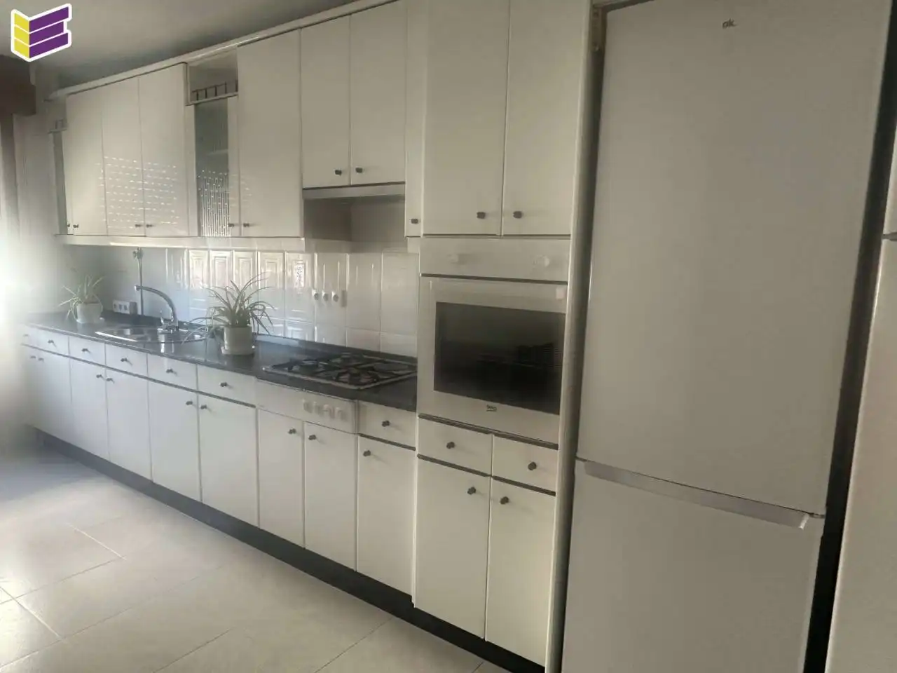 Kitchen of Flat for rent in Redondela  with Heating and Storage room