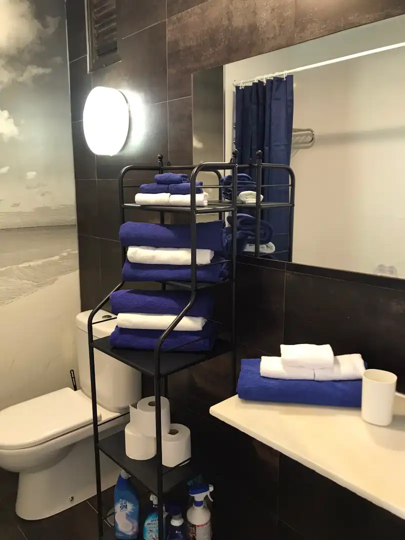 Baño de Apartamento de alquiler en Adeje con Terraza, Amueblado y Lavadora