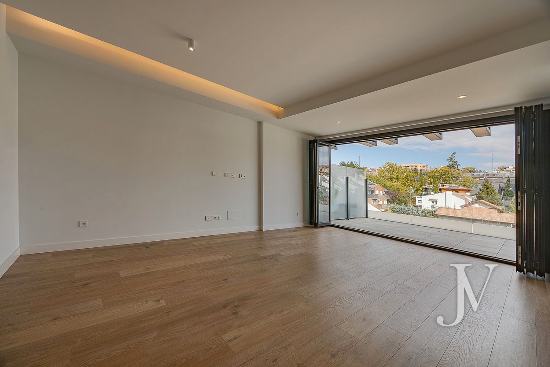 Sala d'estar de Àtic en venda en  Madrid Capital amb Aire condicionat, Calefacció i Terrassa