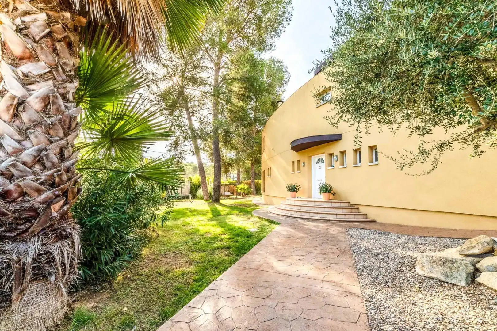 Jardí de Casa o xalet en venda en Olivella amb Calefacció, Jardí privat i Piscina
