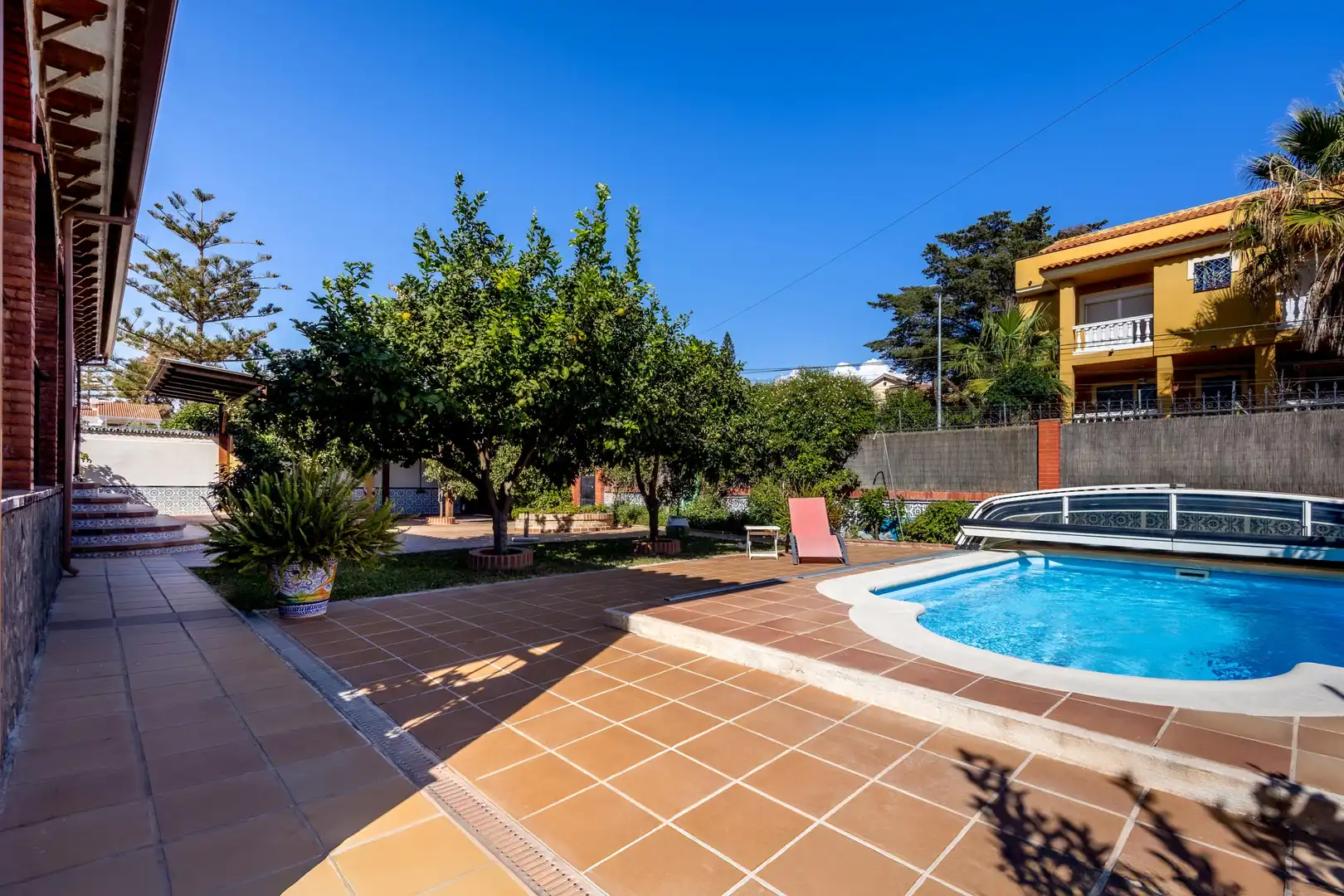 Swimming pool of Houses for sale in Málaga  with Air Conditioner, Heating and Private garden