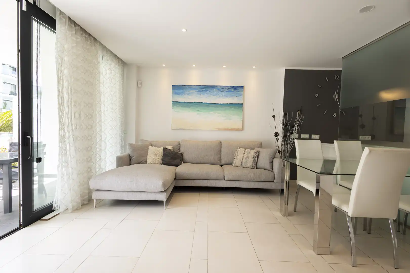 Sala de estar de Apartamento en venta en Arona con Aire acondicionado, Jardín privado y Terraza
