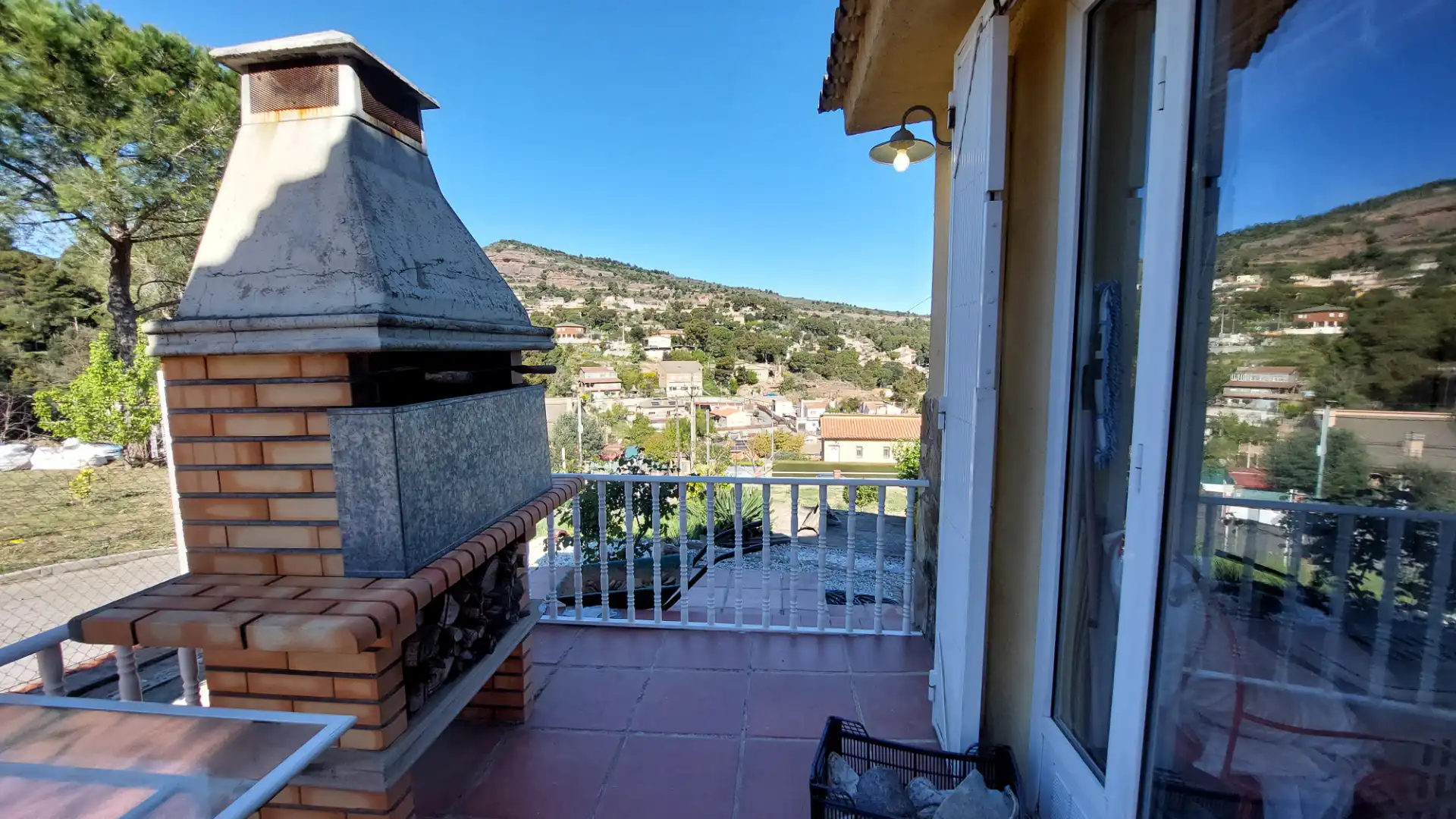 Terrassa de Casa o xalet en venda en Sant Llorenç Savall amb Calefacció, Jardí privat i Terrassa