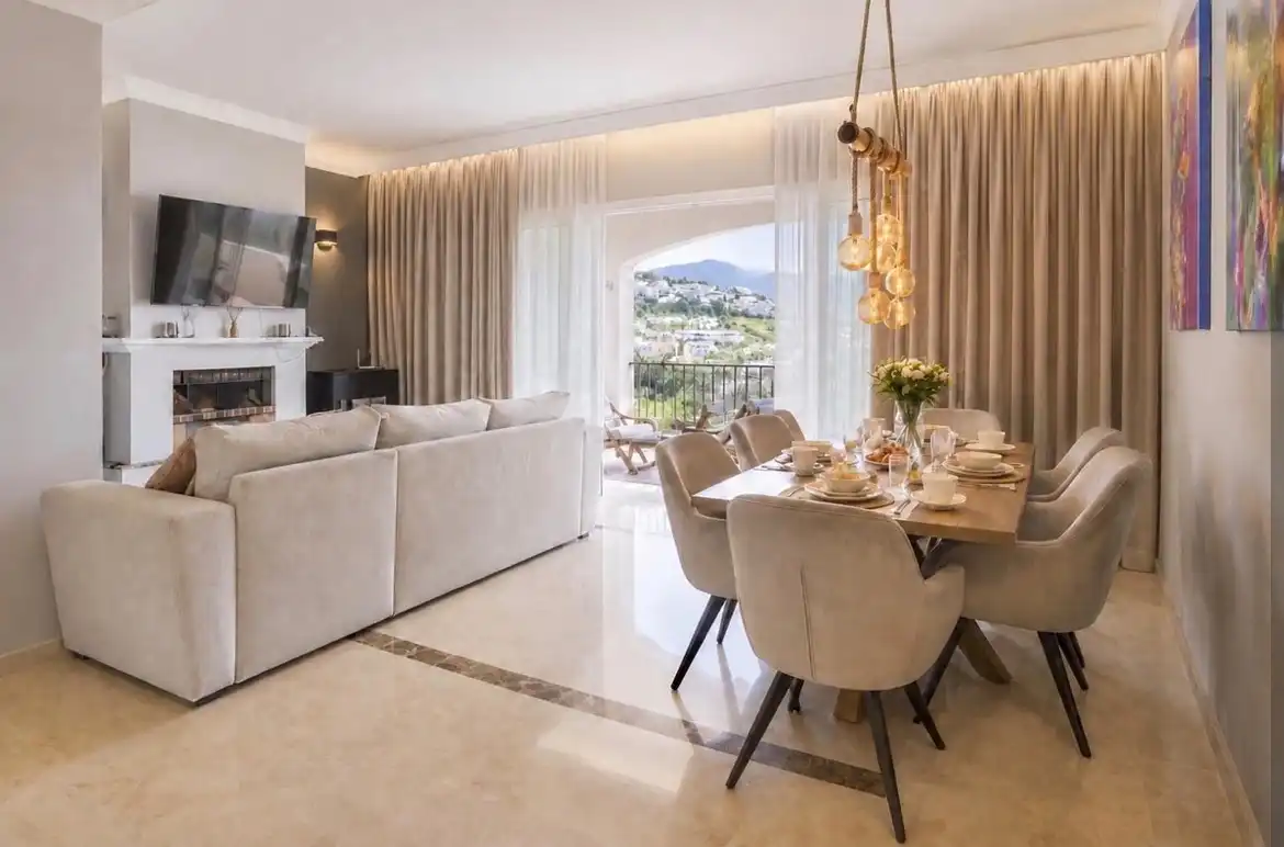 Dining room of Flat for sale in Los Arqueros - Puerto del Almendro
