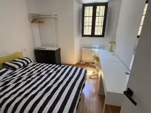 Bedroom of Flat for rent in Segovia  with Heating, Furnished and Internet