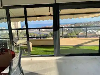 Terraza de Dúplex de alquiler en Alicante / Alacant con Aire acondicionado, Calefacción y Terraza