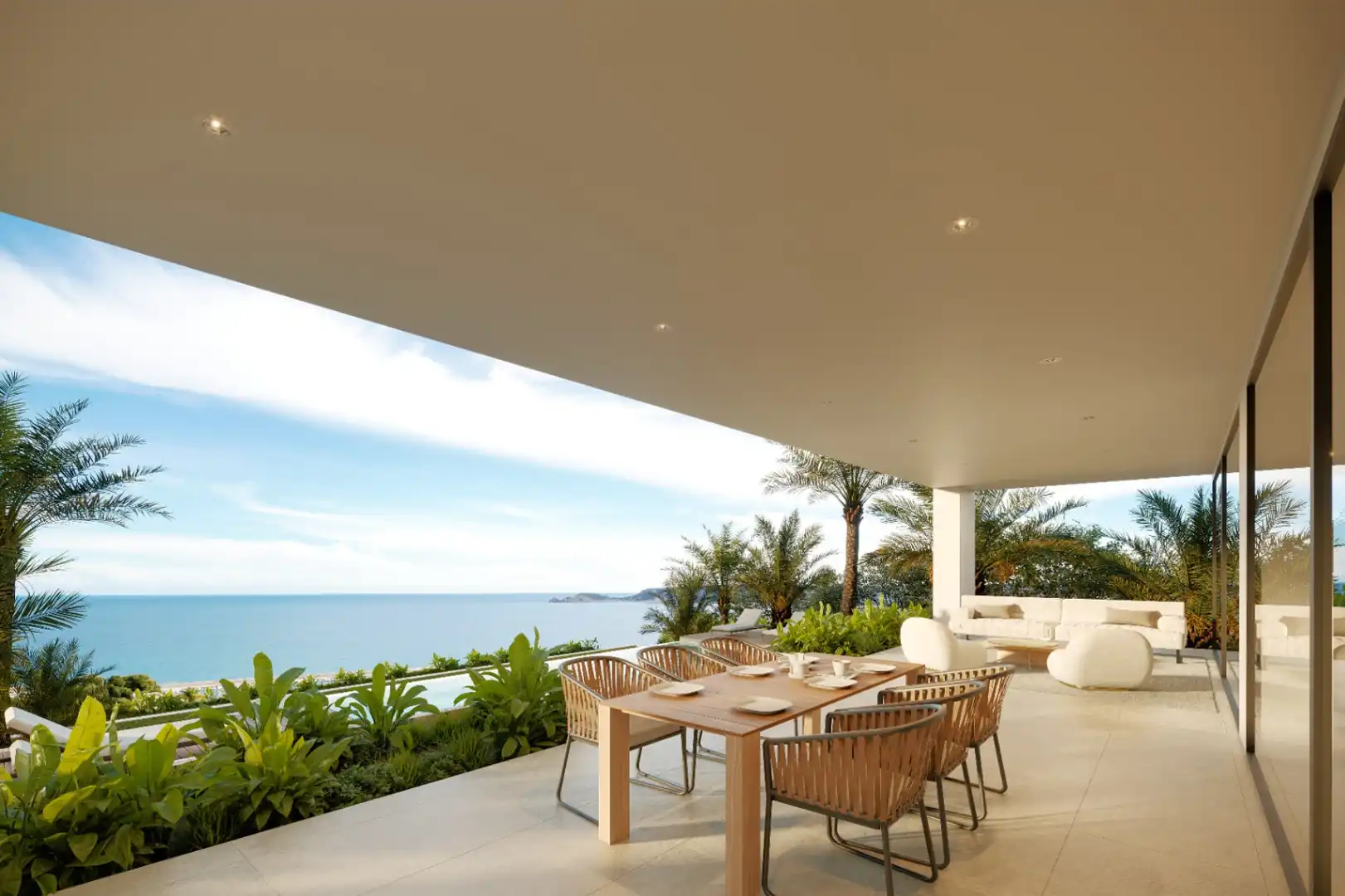Terrace of Houses for sale in Jávea / Xàbia  with Air Conditioner, Heating and Private garden