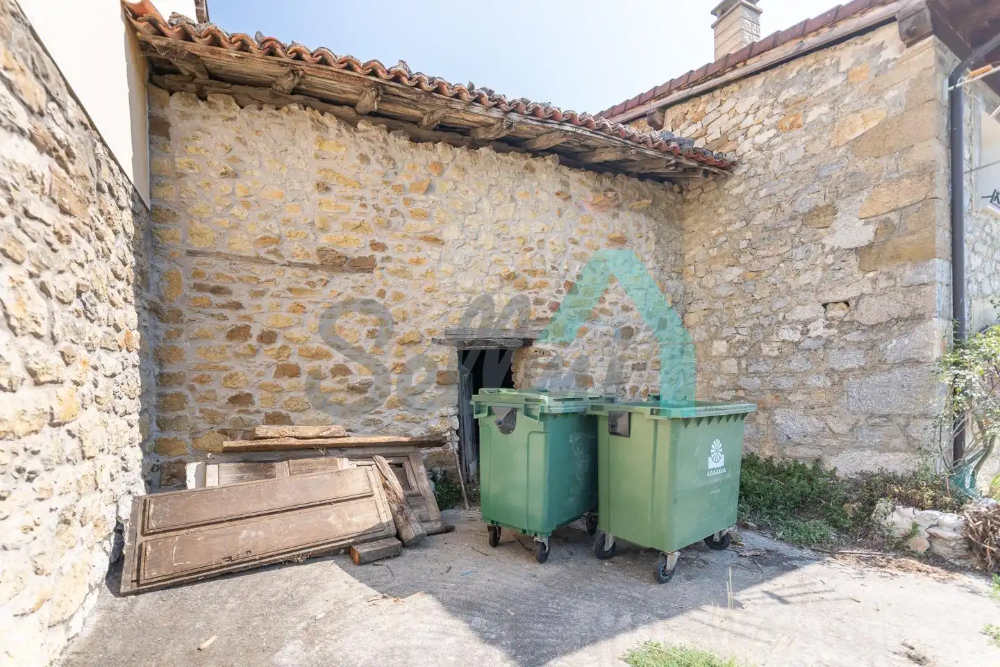 Vista exterior de Casa adosada en venta en Amieva con Jardín privado y Terraza