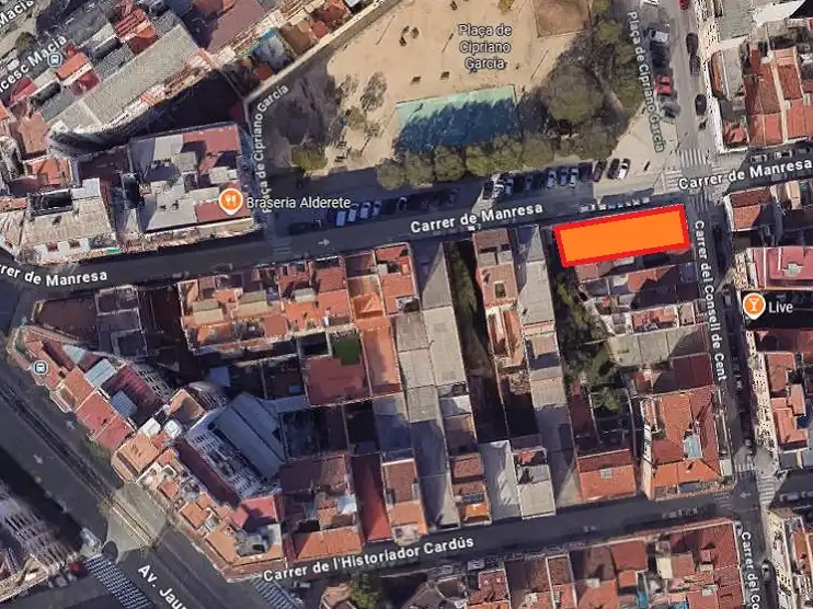 Vista exterior de Residencial en venda en Terrassa