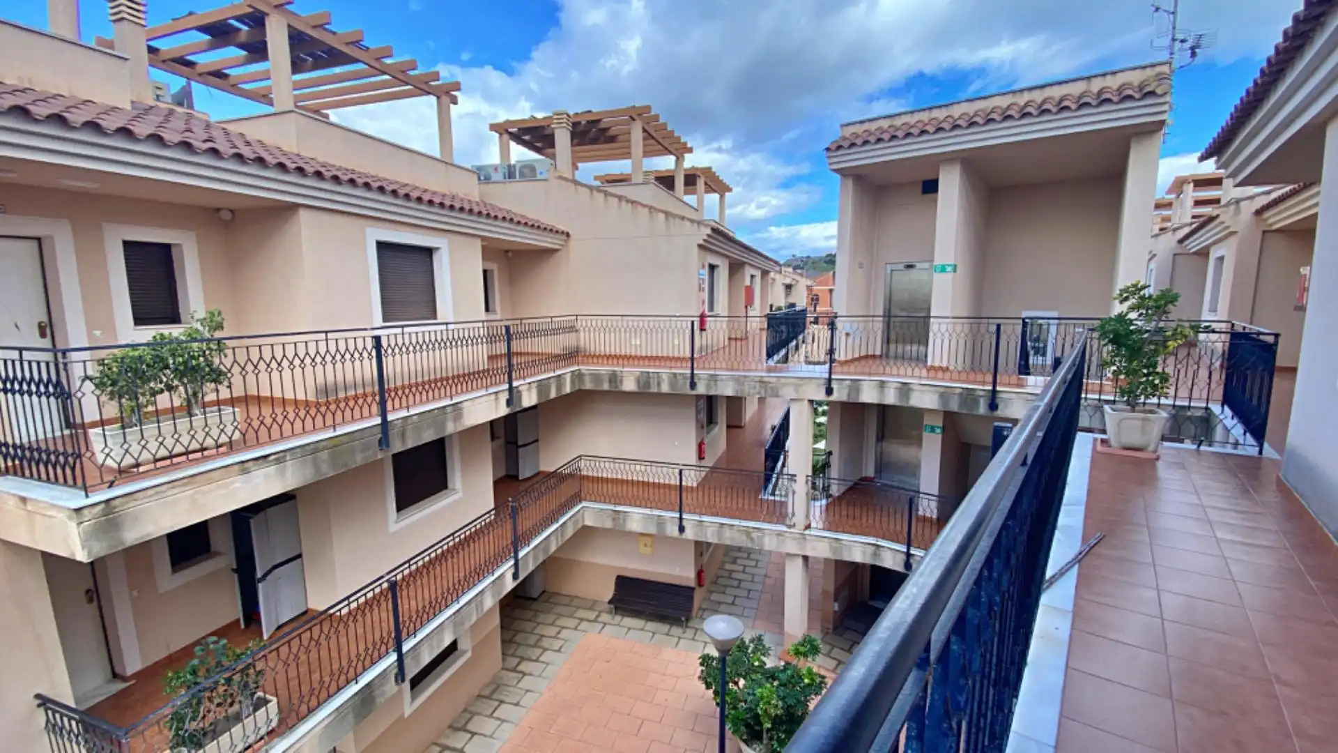 Exterior view of Ground floor for sale in Águilas  with Air Conditioner, Terrace and Furnished
