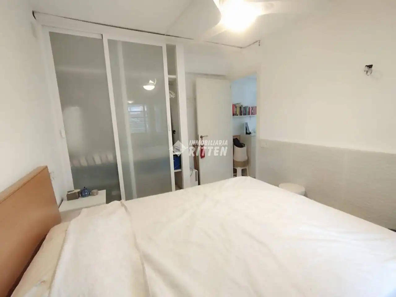 Schlafzimmer von Wohnung zur Miete in La Manga del Mar Menor mit Klimaanlage, Terrasse und Möbliert