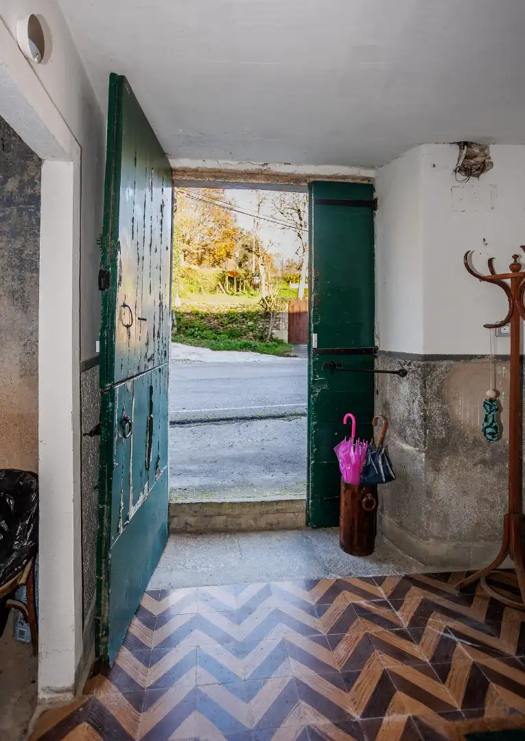 Vista exterior de Casa o chalet en venta en Lugo con Jardín privado, Terraza y Amueblado