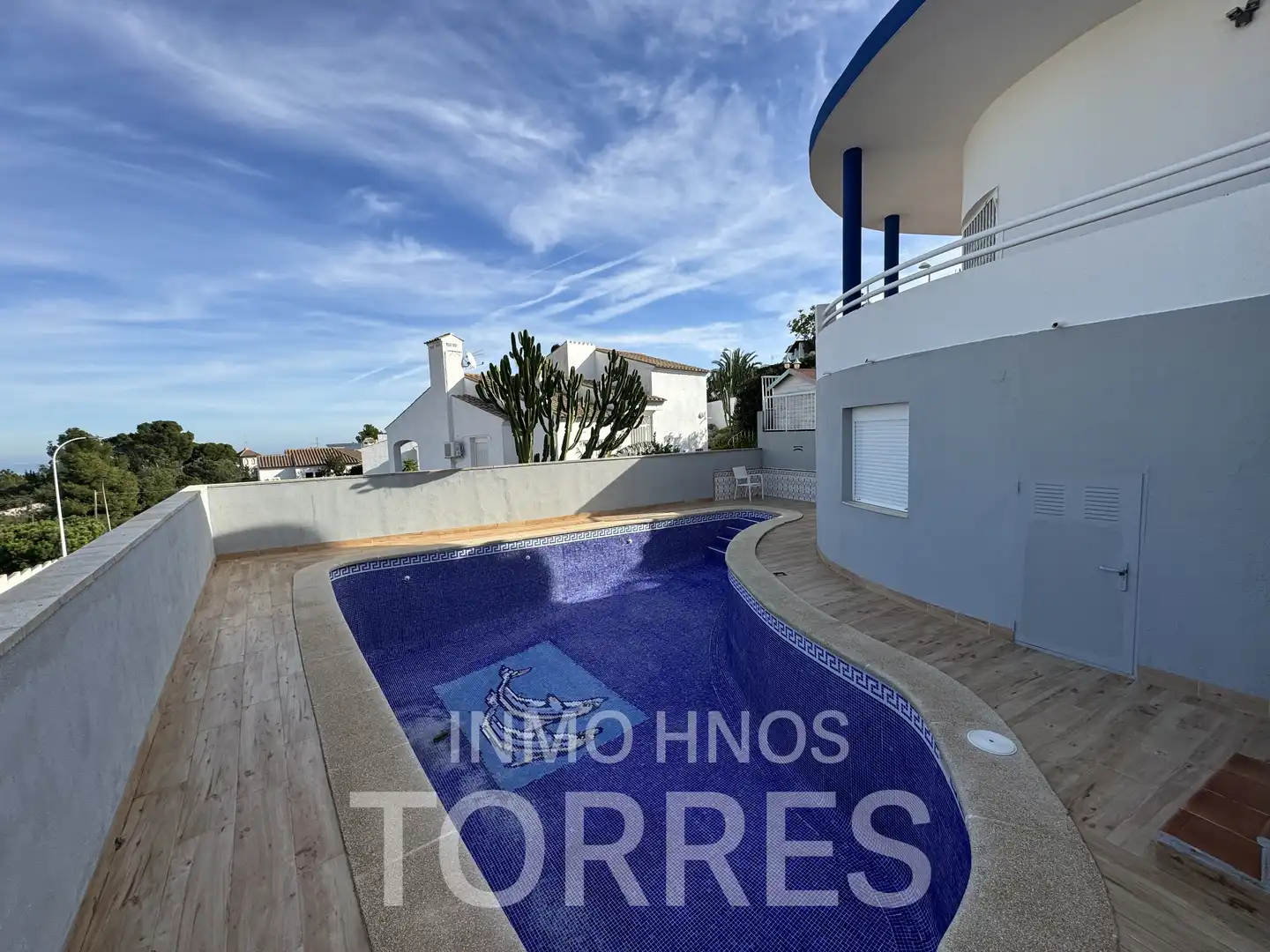 Piscina de Casa o xalet en venda en Peñíscola / Peníscola amb Aire condicionat, Jardí privat i Terrassa