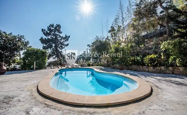 Piscina de Casa o xalet en venda en Lloret de Mar amb Aire condicionat, Jardí privat i Terrassa