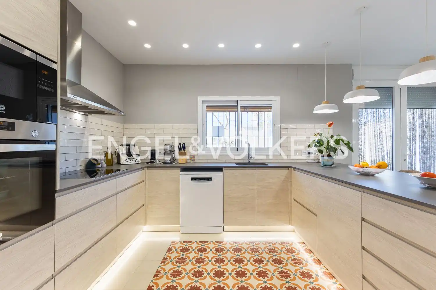 Cocina de Casa o chalet en venta en Carcaixent con Aire acondicionado, Calefacción y Jardín privado