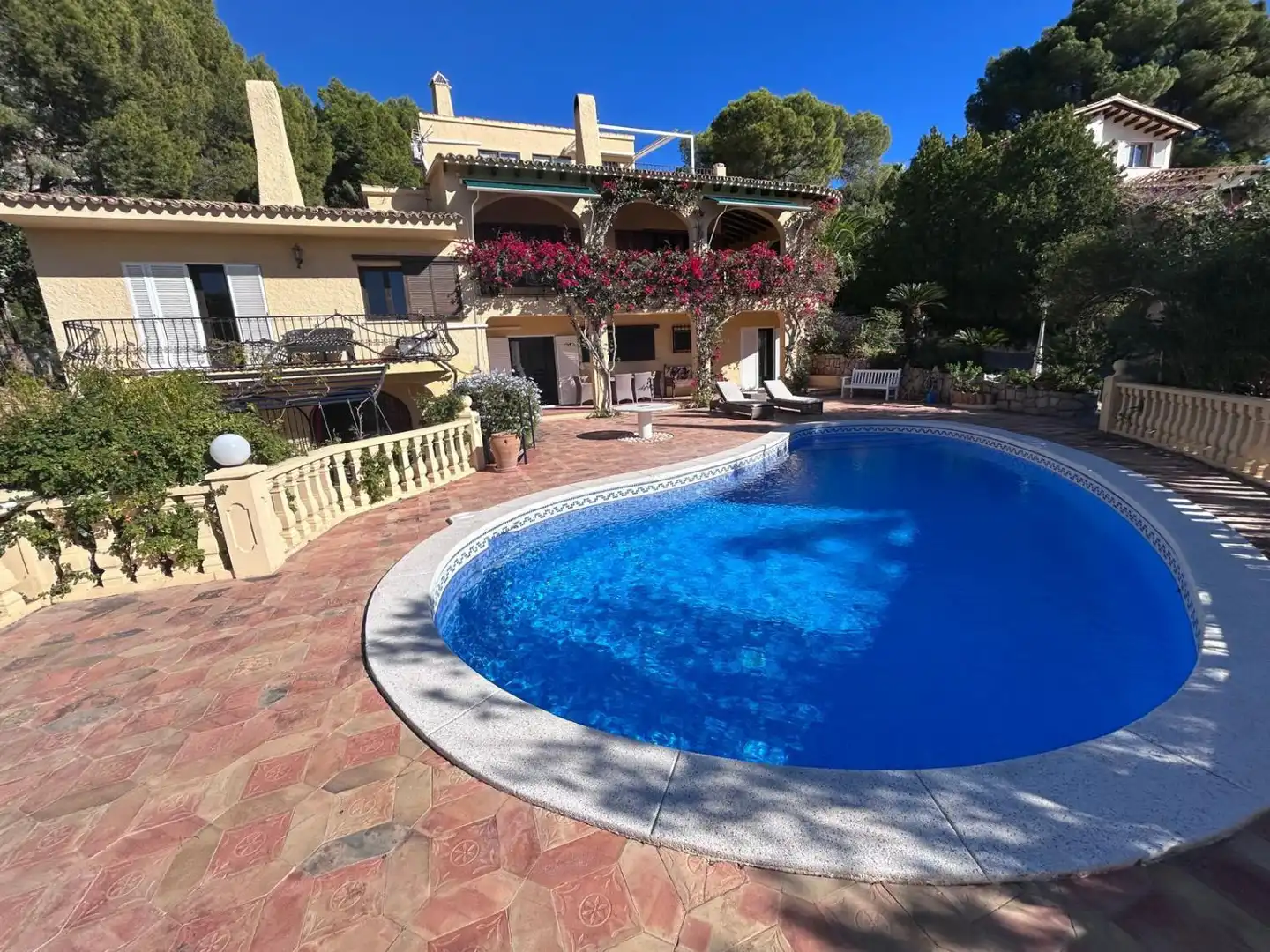Piscina de Casa o chalet en venta en Altea con Aire acondicionado, Terraza y Trastero