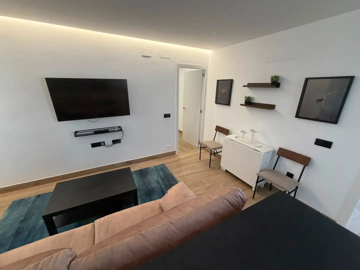 Sala d'estar de Pis en venda en Jaén amb Aire condicionat, Moblat i Balcó