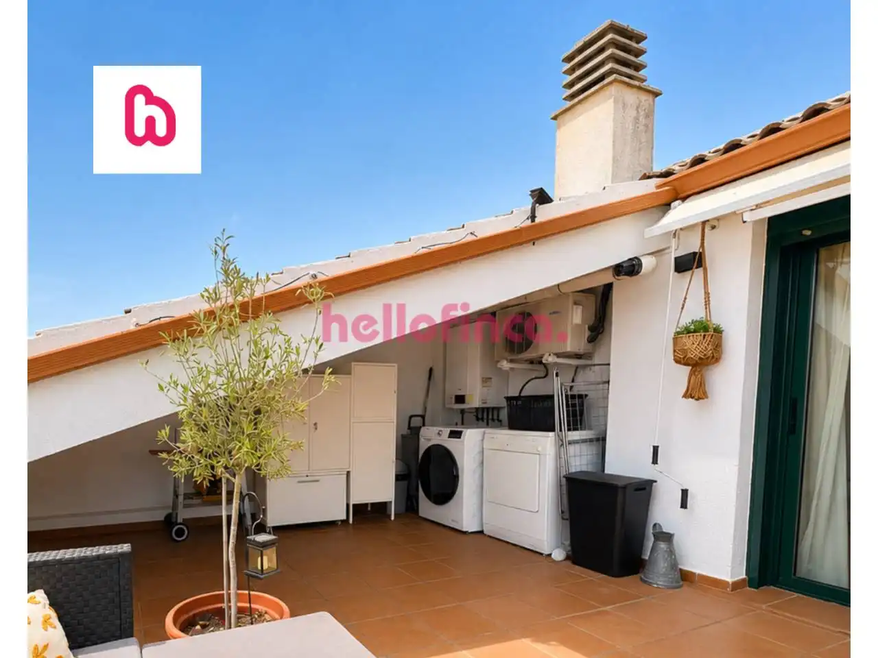 Terrace of Flat for sale in Sant Celoni  with Air Conditioner, Heating and Parquet flooring