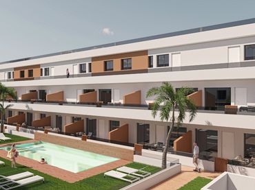 Ático con piscina en venta en Pilar de la Horadada ciudad