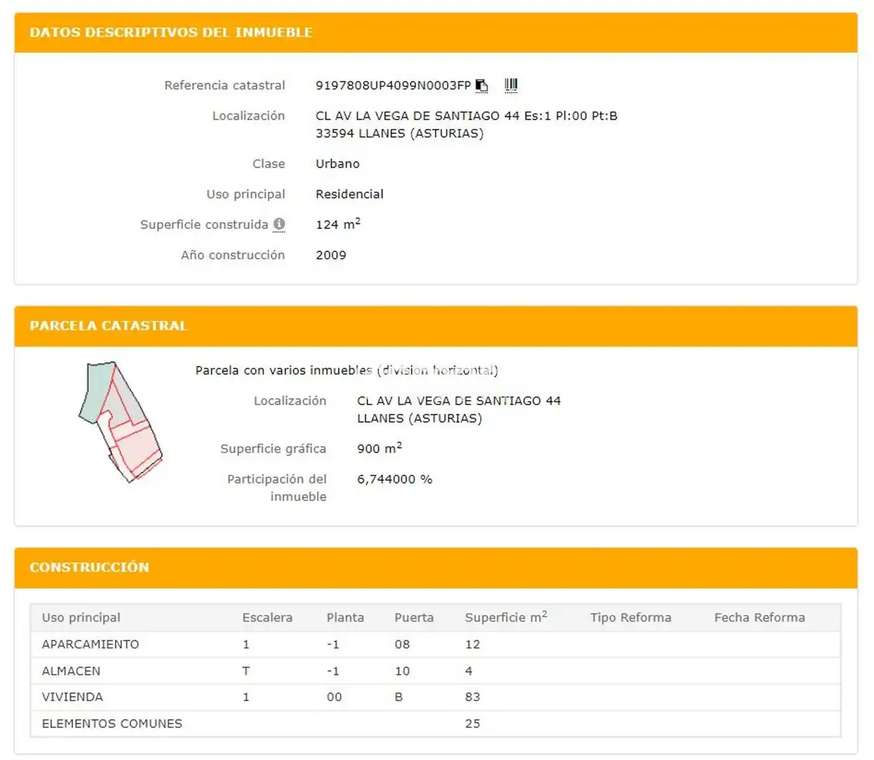Piso en venta en Av La Vega de Santiago, 44, Posada - Barro