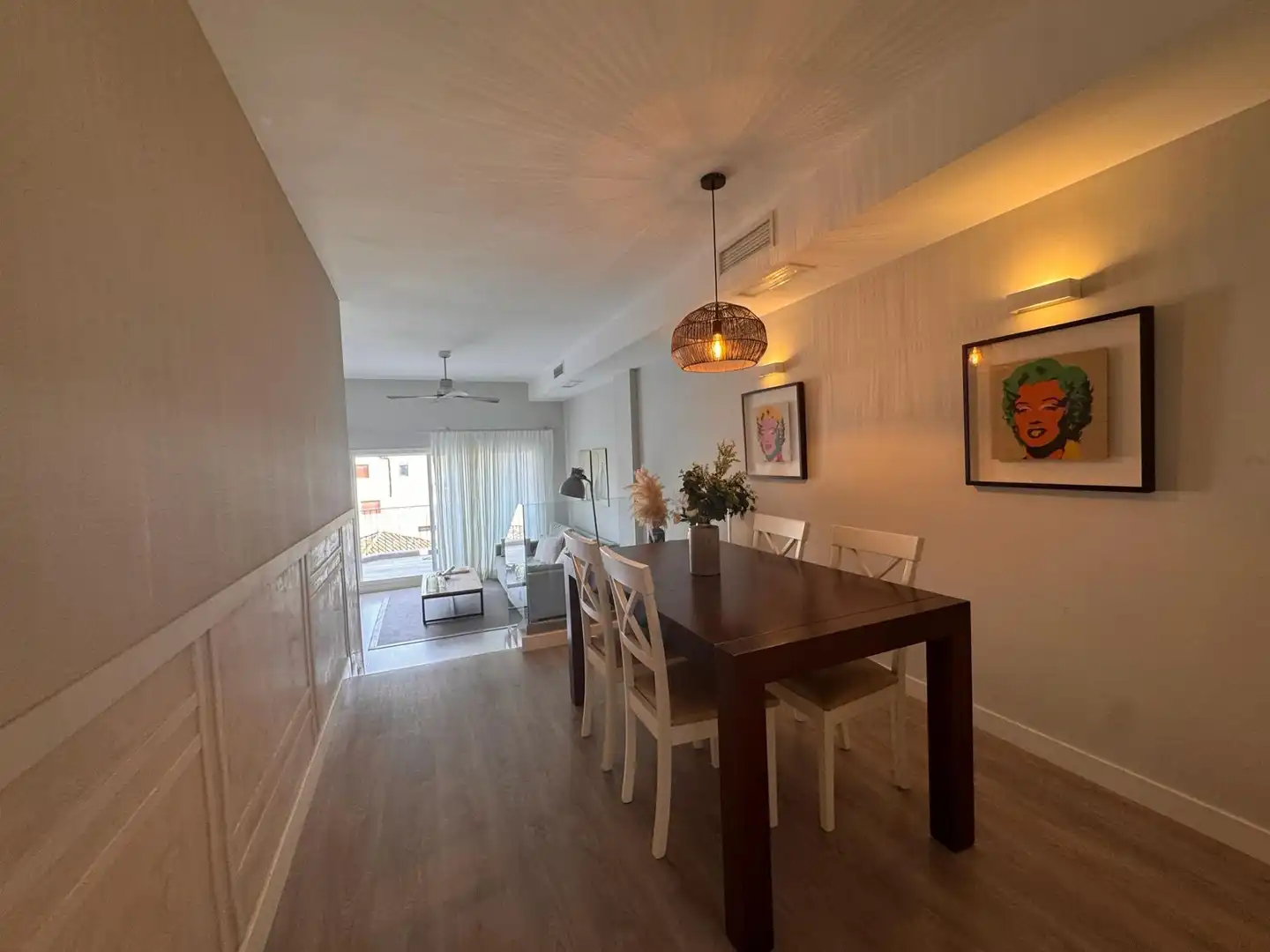Dining room of Apartments for sale in Marbella  with Heating, Terrace and Community pool