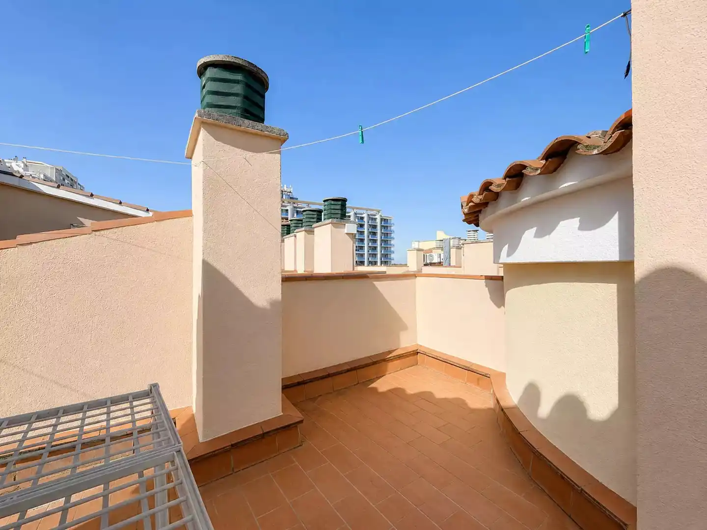 Terraza de Apartamento en venta en Empuriabrava con Aire acondicionado, Terraza y Piscina