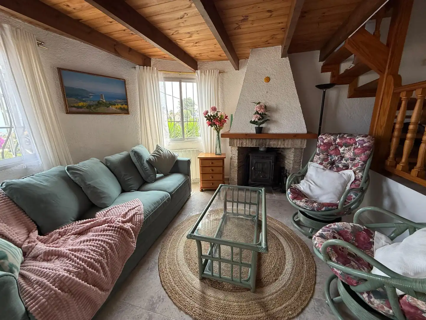 Living room of Houses for sale in Dénia  with Air Conditioner, Heating and Private garden