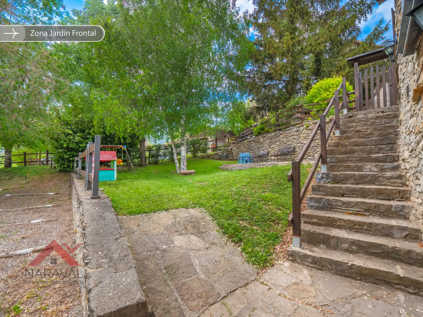 Jardín de Casa o chalet en venta en Fiscal con Aire acondicionado, Calefacción y Jardín privado