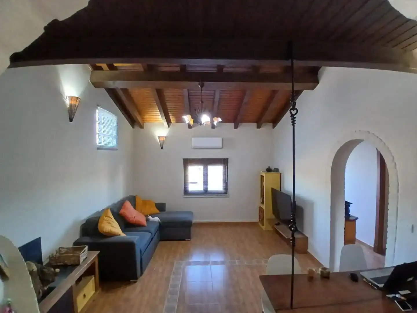 Sala de estar de Casa o chalet en venta en Almendra con Aire acondicionado, Jardín privado y Trastero