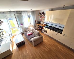 Living room of Apartment for sale in Burgos Capital  with Heating, Parquet flooring and Terrace