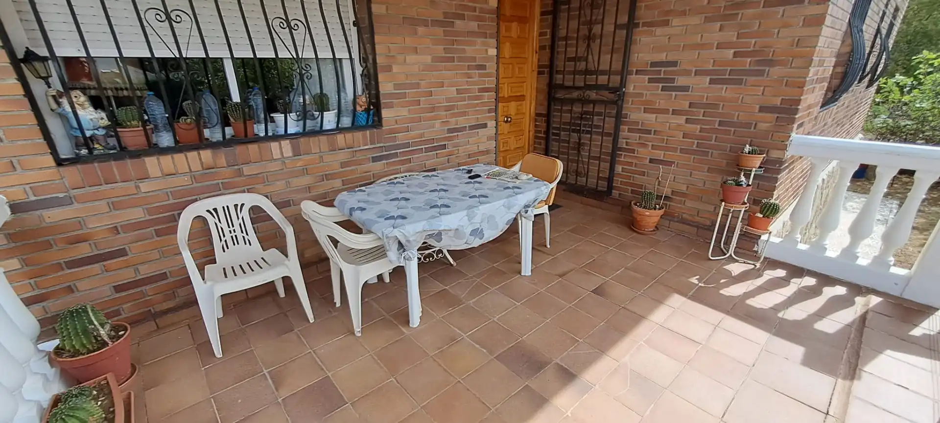 Terrassa de Casa o xalet en venda en Ituero y Lama amb Calefacció, Jardí privat i Moblat