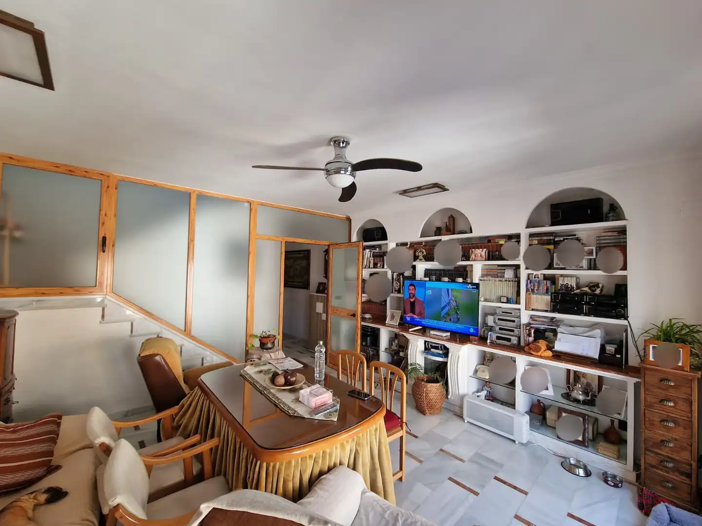 Living room of Duplexes for sale in Fernán-Núñez  with Air Conditioner, Terrace and Storage room