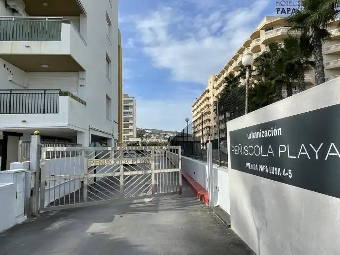 Außenansicht von Wohnungen zur Miete in Peñíscola / Peníscola mit Terrasse, Möbliert und Ofen