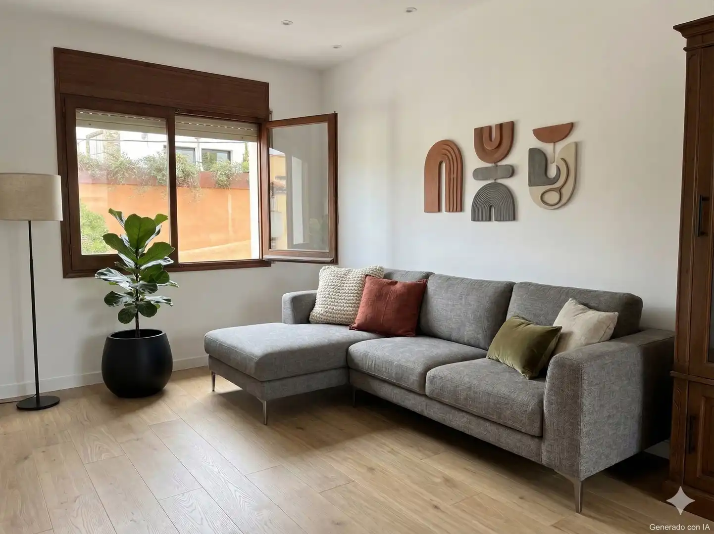 Sala de estar de Casa adosada en venta en Sant Feliu de Guíxols con Calefacción, Trastero y Balcón