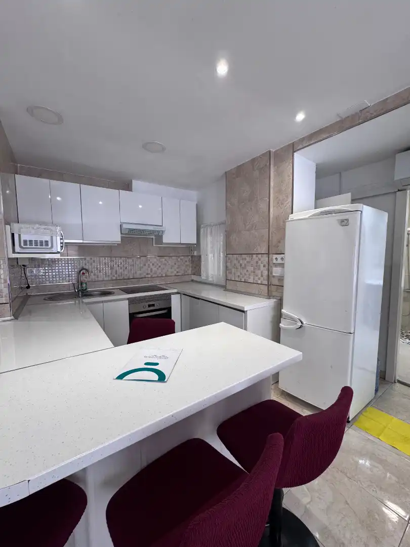 Cocina de Piso en venta en Castellón de la Plana / Castelló de la Plana con Aire acondicionado, Calefacción y Amueblado
